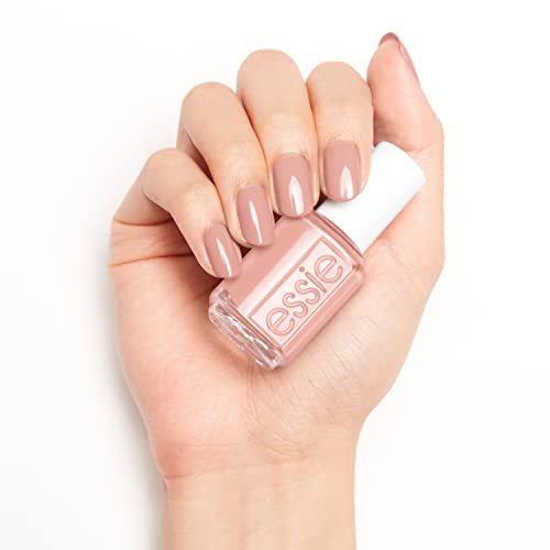 Essie Nail Polish, Salon-Quality, 8-Free Vegan, Soft Beige Pink, Nude, Topless And Barefoot, 0.46 Ounce #TOP6