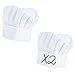 My Custom Style 2 Cappelli Chef Regolabili in Cotone Bianco 27,5x20 Senza Stampa