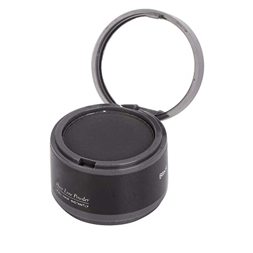 Fluffy Thin Hair Powder, Fine Hair Makeup Line Shadow Concealer Cover Up Instant Coverage Root Hair Fill In Thinning Hair(Black) #TOP7