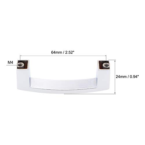 Tiradores para cajones de aleación de aluminio Uxcell con tornillos incluidos para tu cocina 4
