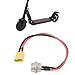Electric Scooter Charger Port with Aluminum Alloy and ABS, High Sensitivity Charge Port Replacement for Kugoo 8in Scooters