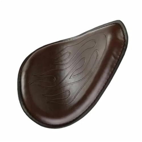 Selle conducteur solo marron pour voyage en moto Harley Sportster XL