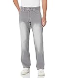 Kontrastnähte Southpole Herren Relaxed Fit Core, G Sand, 38x32 Jeans, 38W / 32L