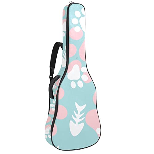 Sac à dos pour guitare acoustique imperméable Couleur 8 pour éviter la pluie