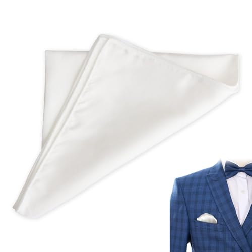 OMCGG 100% Soie Mouchoir de Poche Carré pour Homme, 35 x 35 cm Pochette de Costume en Soie 16...