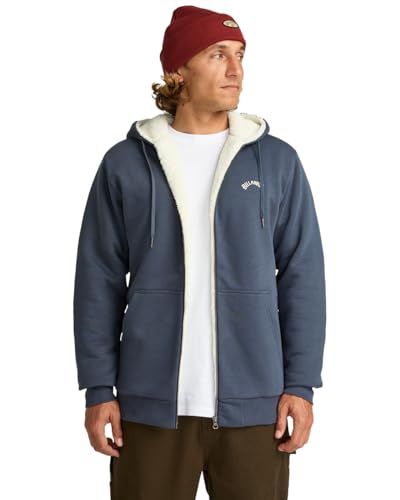 Prenda Billabong Arch Sherpa polar con cremallera para hombre contra el frío