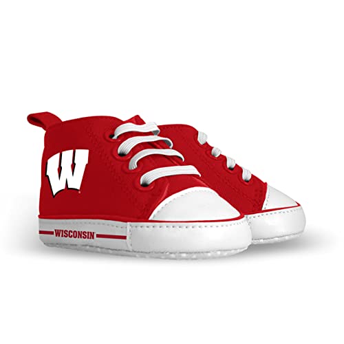 BabyFanatic NCAA Wisconsin Badgers Baby Shoes