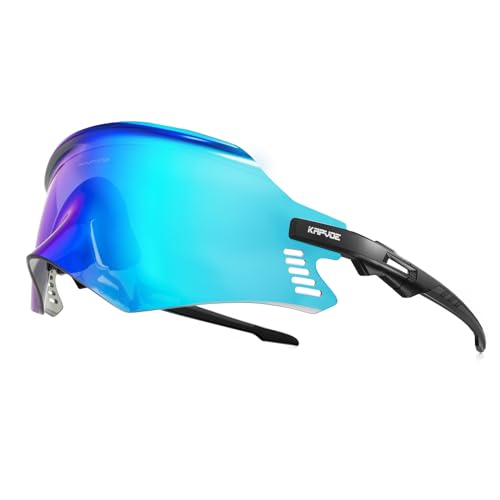KAPVOE Cycling Glasses Mountain Bike Sunglasses MTB Windproof Motorcycle Goggles