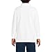 Lands' End Kids Long Sleeve Mesh Polo Shirt Large White