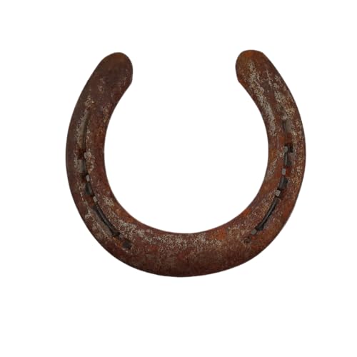 Generisch Hufeisen, Hufeisen Kupfer, Hufeisen glänzend, Glücksbringer (Rost - Effekt)