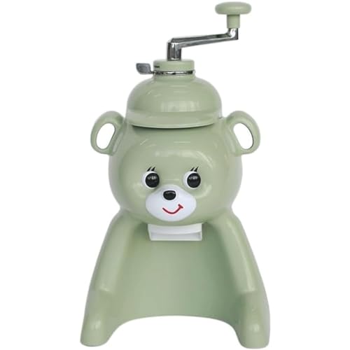 Rasoir à glace manuel portable grande capacité ours beige
