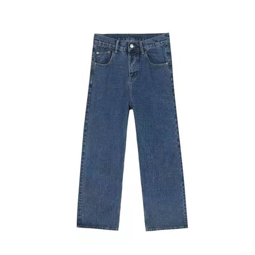 Men's Denim Jeans Loose Korean Style Slim Straight Leg Wide Leg Commuting Daily Casual Pants for Men2
