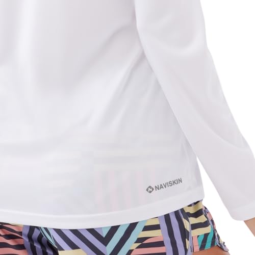 NAVISKIN Women's UPF 50+ Sun Protection Long Sleeve Shirts Rash Guard Shirts Quick Dry Lightweight Hiking Shirts3