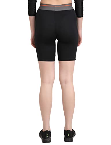 Image of NEVER LOSE Compression Shorts Women Compression Underwear for Women Athletic Shorts with Pockets,Running Workout Fitness Shorts