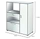 Demeyere Buzz Küchenschrank, Spanplatte und Melamin, Weiss, 90 x 112 x 40 cm, Weiß