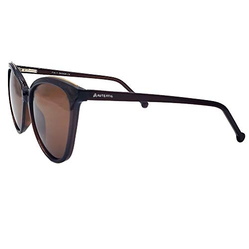 Oculos Sol Feminino Autentic gatinho marrom dourado