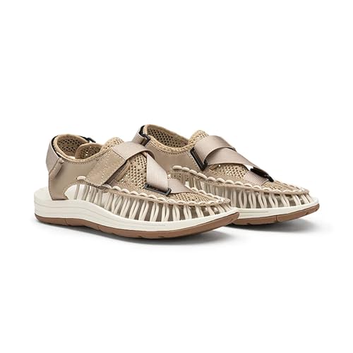 Men's Woven Fisherman Sandals - Lightweight Outdoor Walking Sandals with Comfort Footbed for Beach, Pool & Vacation4