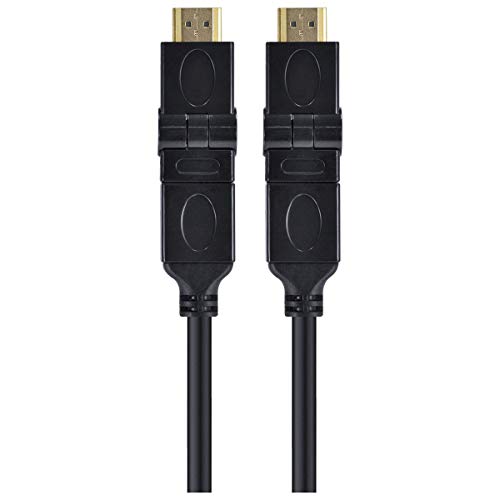 Cabo HDMI 2.0 4K ULTRA HD 3D Conexão Ethernet Conectores 360° - H20B360-2, Vinik, 29254, 2 Metros