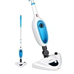 Maxkon 12-in-1 Steam Mop Cleaner 1300W Handheld Steamer Multiple Function Floor Carpet Window Swivel Home Cleaning Hard Wood Tile Grout Upholstery Furniture