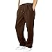 Boys Joggers，Boys Sweatpants Baggy Straight Wide Leg Open Bottom Casual Pants Elastic Waist Workout Athletic Joggers Pockets Sweat Pants