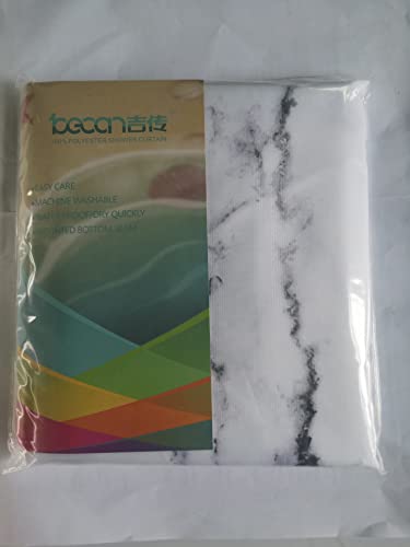 JARAGAR Shower Curtain, Polyester Fabric Waterproof Bathroom Curtains Marble Pattern Shower Curtains Mould Proof Resistant Bath Curtains, 71 x 71 inch - Cosy Home Interiors JARAGAR Shower Curtain, Polyester Fabric Waterproof Bathroom Curtains Marble Pattern Shower Curtains Mould Proof Resistant Bath Curtains, 71 x 71 inch - Image 9