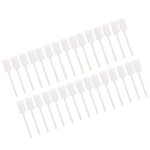 Acouto Limpiador Bucal para Bebés, Gasa Absorbente, Cepillo de Lengua Suave para Bebés, Paquete de 30 para el Cuidado y la Higiene Bucal del