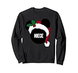 Photo Gallery disney santa hat mickey christmas family matching niece felpa Photo Gallery disney santa hat mickey christmas family matching niece felpa