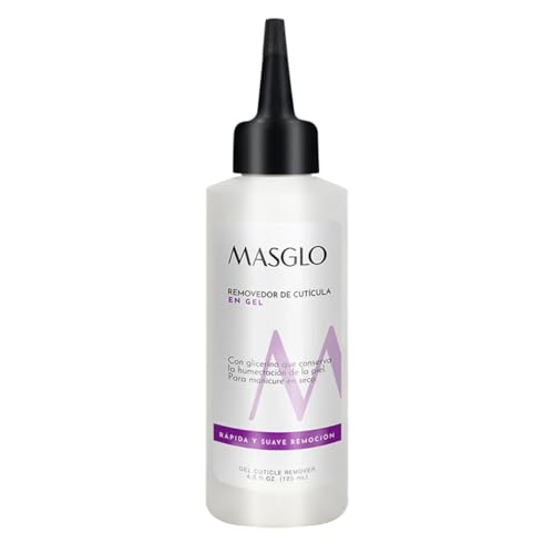 Masglo Removedor de Cutícula en Gel 120mL - Removedor en Gel para Cutícula de Uñas | Rápida y Suave Remoción