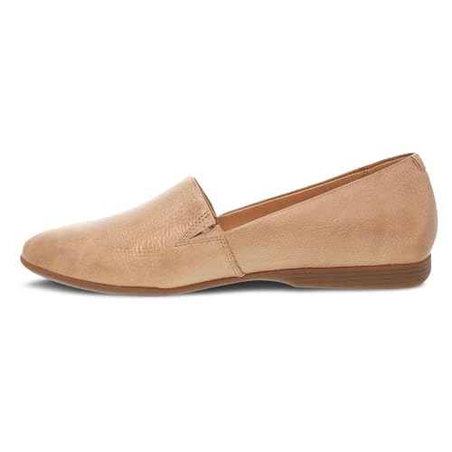 Image of Dansko Larisa Slip-On Flats for Women - Comfotable Flat Shoes with Arch Support - Versatile Casual to Dressy Footwear - Lightweight Rubber Outsole
