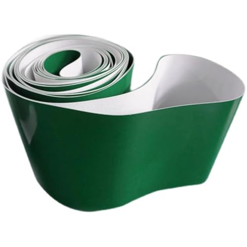 YJEUZCD Light-Duty Conveyor Feed Belt, Commercial Production Line PVC Conveyor Belt, Warehouses Factories Bucket Unloading Pulley Belt Material(3.6x65.6 ft)