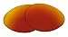 Sunglass Fix Replacement Sunglass Lenses Compatible for Ray-Ban LightRay RB4266 49mm (Polarized SFx Ultra Red-Orange Mirror Blue Pair)