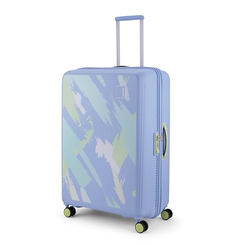 Image of American Tourister with TSA Lock & 8 Wheels Suitcase /Hard PC Check-in Luggage Bag for Travel /Trolley Bag with Double 8 Spinner Wheels for Men & Women