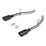 Flowmaster 817850 American Thunder Axle-Back Exhaust Kit 2.5 Inch 409 Stainless Steel 4.5 Inch Black 304 Tips Compatible with 2019-2024 New Body Ram 1500 5.7L 2/4WD except Factory Single Tailpipe