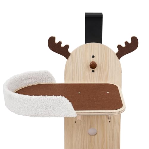 Árbol para gatos colgante de puerta de 4 niveles miniatura 3