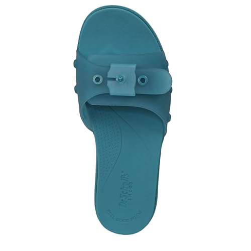 Dr. Scholl's Women's So Original Slide Sandal Aqua Moon Blue Jelly 11 M by Dr.Scholl's SHOES - Used condition - Image 6