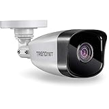TRENDnet Indoor/Outdoor 1MP H.264 PoE IR Bullet Network Camera, Night Visions up to 30m (98ft), IP67, Motion Detection, TV-IP324PI