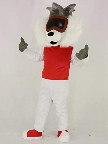 Cute Red Vest Alley Cat Mascot Costumes Animal