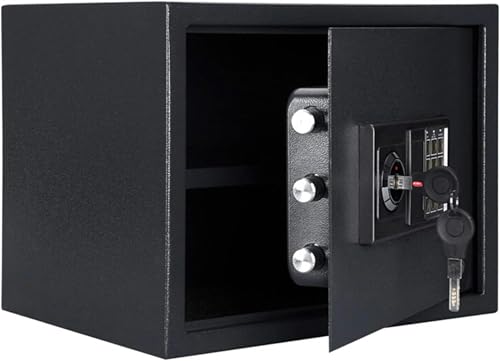 Caja fuerte de seguridad digital ignífuga, resistente al agua, acero ligero de inducción, para el hogar, hotel, dormitorios y oficinas, protección antirrobo, solución de almacenamiento de máxima