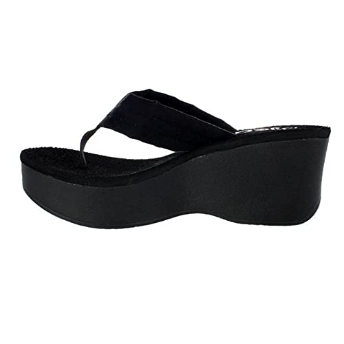 Tamanco Dijean Anabela Plataforma 276/356 Feminino Preto