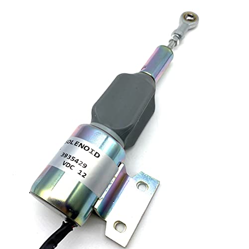 3935429 Fuel Shut Off Solenoid 3935431 3939702 SA-4755-12 SA-4892-12 Replacement for Cummins Engine 6BT 5.9L 12VDC by KD KISONIED - Used condition - Image 3