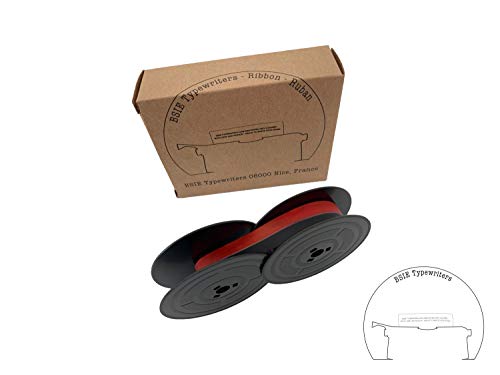 CINTA PARA MÁQUINA DE ESCRIBIR OLIVETTI - GR4 - BSIE Typewriters (NEGRA Y ROJA)