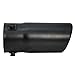 Bielpord Car Universal Exhaust Tips Stainless Steel Fit 1.75 to 2.5 Inch Car Exhaust Pipe Modification Tail Throat Tail Pipe Steel Exhaust Tips Finish Tailpipe
