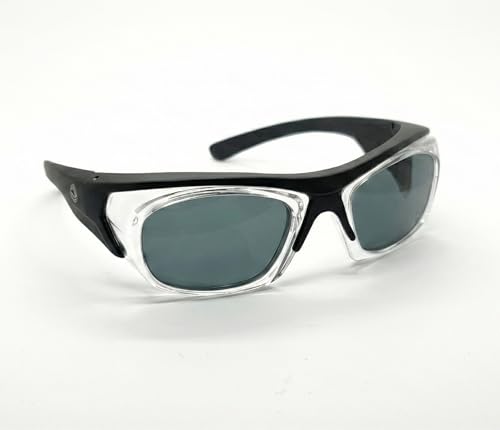 Image of THUNDERSTORM Safety Goggles Eye Protection Anti Pollution Eyewear For Multipurpose Riding Motorcycle Cycling Scratch Resistant UV Protected Glasses for Men & Women (Matte Black with Smoke Lens)
