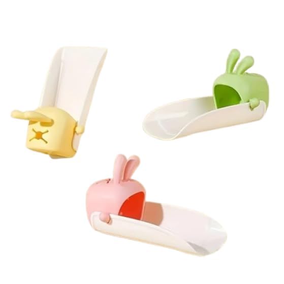 Kids Faucet Extender for Sink – Temperature-Sensitive Faucet Extension for Toddlers & Babies Easy Hand Washing Bathroom Accessory for Children Soft, Safe & Colorful Design (Multicolor)-picture-43