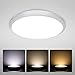 LED Deckenleuchte, Deckenlampe Wohnzimmer 22W, Wasserdichte Badezimmer Lampe, Einstellbare Küchenlampe 3000K Warmweiß/4000K Naturweiß/6000K Kaltweiß