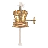 Régulateur pour lampe à pétrole – le porte-mèche est conçu avec un trou au centre, facilitant ainsi le passage de la mèche. accessoire pour lampe à pétrole de style vintage