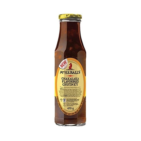 Mrs H.S.Ball's Chutney (vidrio) 470g (Chakalaka, 16 oz (paquete de 1))