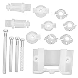 PEPLAYTAL Scheinwerfer Einstellschraube aus Kunststoff und Eisen Präzise Justierung für Sichere Fahrzeugbeleuchtung Geeignet für Audi und Einfache Montage und Langlebige Reparaturlösung