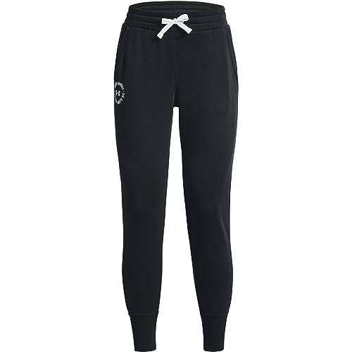 Joggers Under Armour UA Rival Fleece Crest pour femme - Pantalon de sport confortable