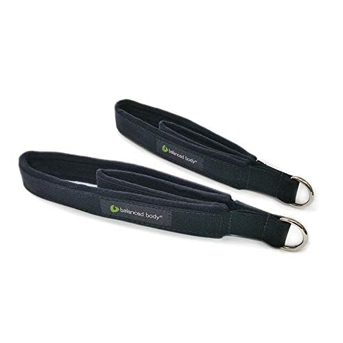 Balanced Body Double Loops, Foot and Hand Straps, Accessories for Pilates Equipment, Workout Equipment for Home Gym or Studio Use, 1 Pair